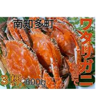 ワタリガニ 600g 3杯 冷凍 ボイルワタリガニ 渡り蟹 海鮮 新鮮 魚介 海の幸 海産物 シーフードエム・エム 愛知県 南知多町