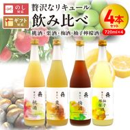 贅沢なリキュール　飲み比べ4本セット N076-YB721