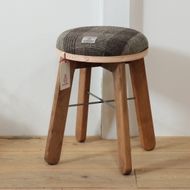 ハイスツール 【ブラウンチェック】HARRIS TWEED（ハリスツイード） Z127VC03 