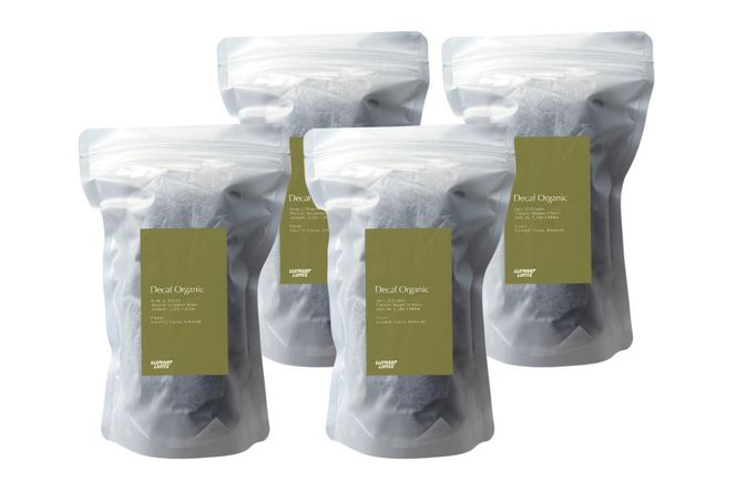 コールドブリュー コーヒー デカフェ 30g×6p×4袋 [エレファントコーヒー 福岡県 筑紫野市 21761128] スペシャルティ オーガニック 珈琲 自家焙煎 アイスコーヒー カフェインレス シングルオリジン