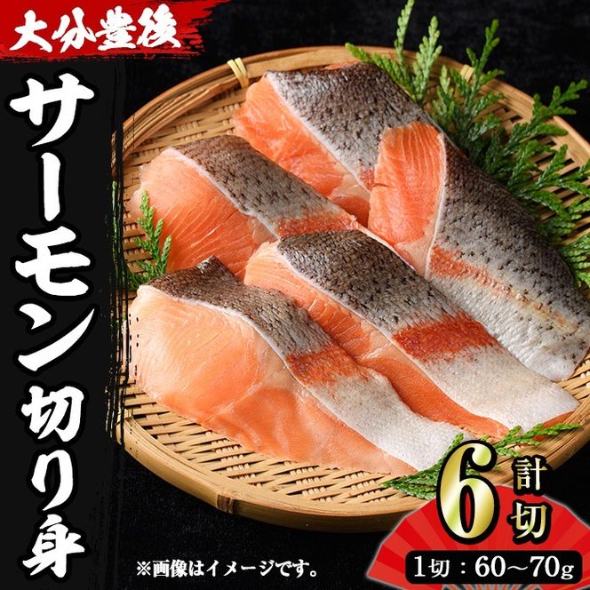 大分豊後サーモン 切り身(計6切) 魚 鮮魚 切身 無塩 冷凍 佐伯 養殖 国産 個包装 大分県 佐伯市【EA28】【(株)トーワ】