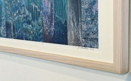 【額装付】絵画作品 和紙ポスター 数量限定サイン入り 糸島市 / yaccka[ACN007]