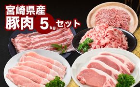 宮崎県産豚肉5kgセット　K65_0006