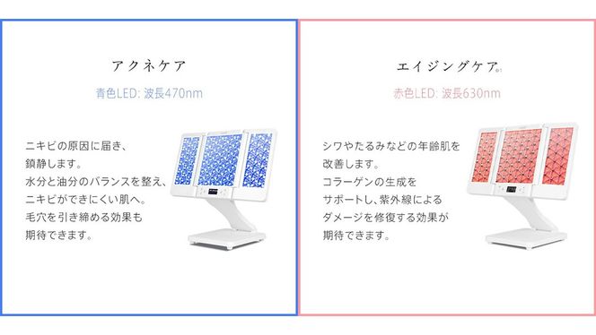 【ギフト対応】 美ルル ヒカリシャイン フォトフェイシャル 美顔器 プレゼント 光 美容器 サロン 光エステ LED ライト エイジングケア ニキビケア 光美顔器[DD95-NT]