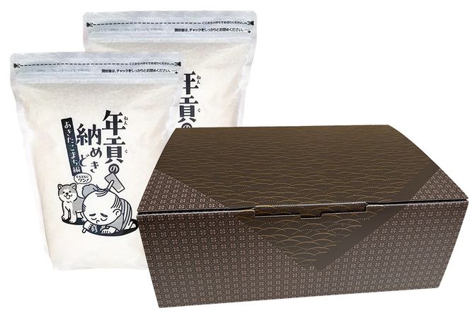 【白米】令和7年産 年貢の納めどき あきたこまち編 4kg（2kg×2袋）秋田県 仙北市産 米 お米 こめ 精米 さとくガーデン|02_stg-010401