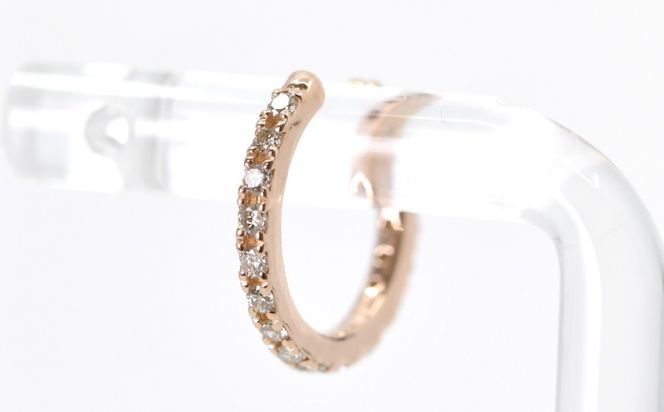 0.2ct 10金 イヤーカフ ピンクゴールド管理番号RTJ-019 246-001-PG