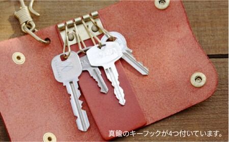 DURAM フック 付き キーケース 本革 9031 糸島市 / Duram Factory / ドゥラムファクトリー[AJE017]