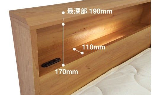 フランスベッド PR70-06C（収納タイプ）シングル／セミダブル