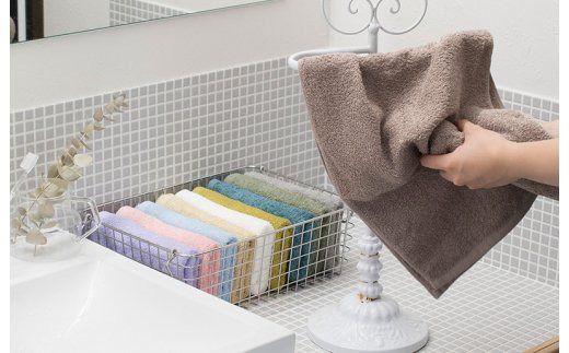 G2090 【スピード発送】ファミーユフェイスタオル10枚セット