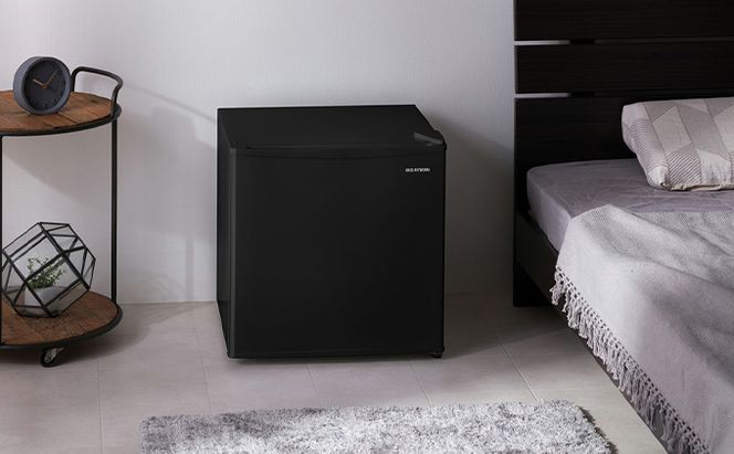 冷蔵庫 小型 ひとり暮らし 45L 1ドア アイリスオーヤマIRSD-5A-B ブラック 寮 ミニ冷蔵庫 ノンフロン冷蔵庫 セカンド冷蔵庫 省エネ 冷蔵 保存 