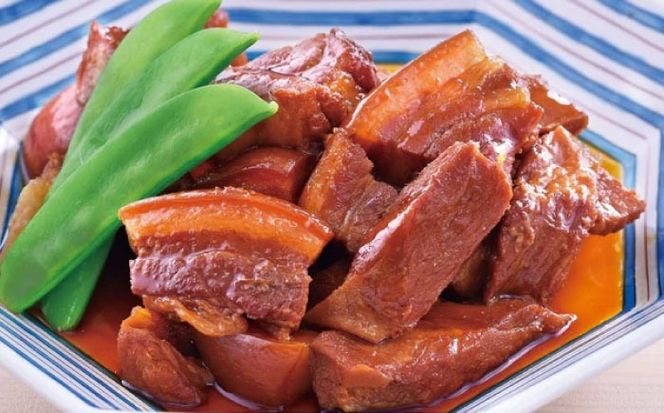 角煮家こじまの角煮切り落とし 2種 食べ比べセット / 豚角煮 肉 豚 豚肉 / 南島原市 / 贅沢宝庫[SDZ050]