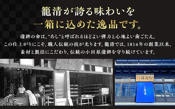 【小田原籠清】籠の選PA 創業1814年 二百有余年の歴史を重ねた小田原老舗 かごせい 職人の技で仕上げた高級の蒲鉾詰合せ 一つ一つ手巻きをした伊達巻 ギフト 贈答用 自宅用 142069_AV006