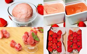 【2026年3月上旬～7月下旬発送予定】【3回定期便】あまおう贅沢ジェラートセット (フレッシュあまおう、冷凍あまおう約1.5kg、プレミアムあまおうジェラート2種) 冷凍 冷蔵