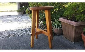 山桜のスツール 雑貨 日用品 インテリア 