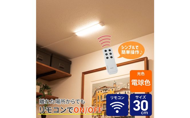 LED多目的灯 リモコン30cm 電球色ALT-3030RE(L) 272183_AZ250
