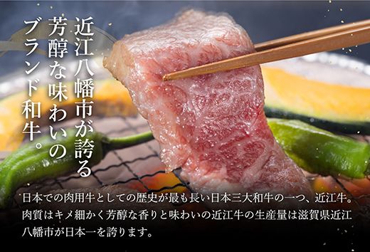 【4等級以上】極上近江牛焼肉用（バラ）【500g】【AG06W】