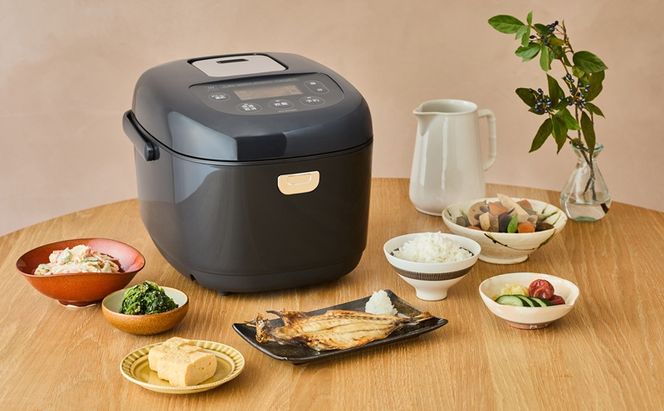 IHジャー炊飯器 10合 RC-IKB10-B ブラック 炊飯器 10合 Ih 一人暮らし ジャー炊飯器 10合 炊飯ジャー 炊き込み 無洗米 玄米 雑穀米 新生活 おしゃれ 省エネ エコモード プレゼント ギフト アイリスオーヤマ