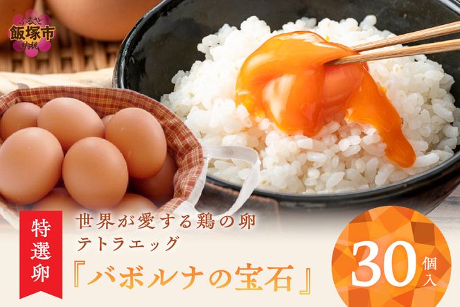 【A-807】テトラエッグ特選卵『バボルナの宝石』30個入