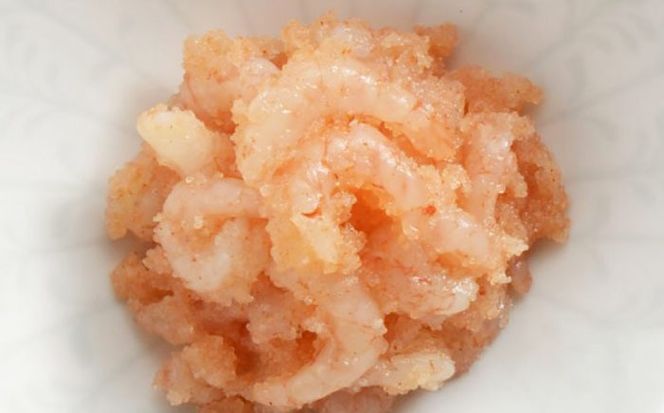 【博多辛子明太子の島本】甘えびめんたい160ｇ《築上町》【株式会社島本食品】[ABCR046]