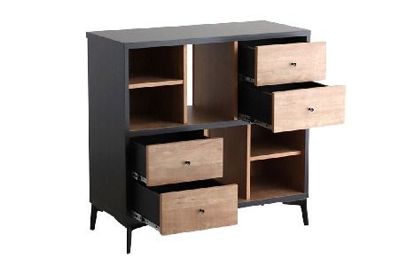 【東馬家具】タナス 90 ローシェルフ【ブックシェルフ 本棚 小物収納 オープンシェルフ オシャレ 魅せる収納 完成品 脚のみ取付】(H060636)