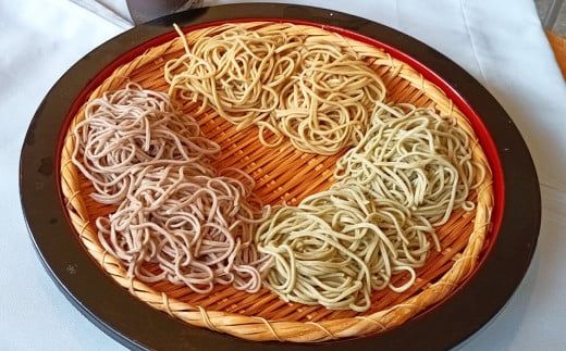 3色 味比べそば各100g×10人前（冷凍生）（若葉せいろう4人前・韃靼せいろう3人前・田舎せいろう3人前） | そば 10人前 10食 セット 麺 麺類 辛汁 冷凍 茨城県 守谷市