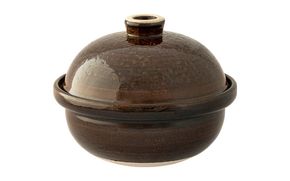 伊賀焼 くんせい土鍋 いぶしぎん（小） ngtn0007