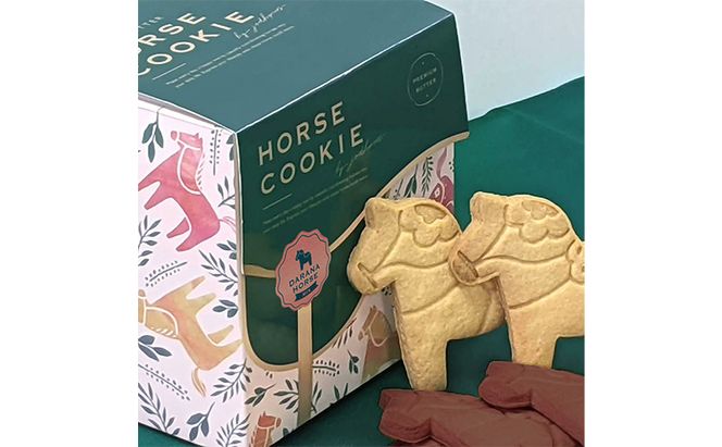 ダーラナホースクッキー5枚入り1箱ミックスセット お菓子 焼菓子 おやつ 手土産 プレゼント ギフト 動物 アニマル アニマルクッキー 馬のクッキー かわいい 