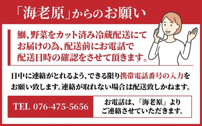 ぶりしゃぶセット 2人前 カット野菜・だし汁・薬味付 ※2024年11月中旬以降順次発送予定