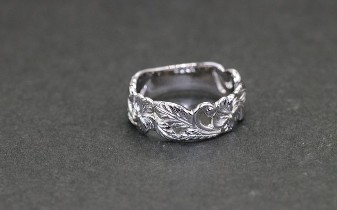 ピンキーリング（ハワイアンテイスト）SV925【号数：２号～５号】　シルバー 指輪 山梨 やまなし 富士川町