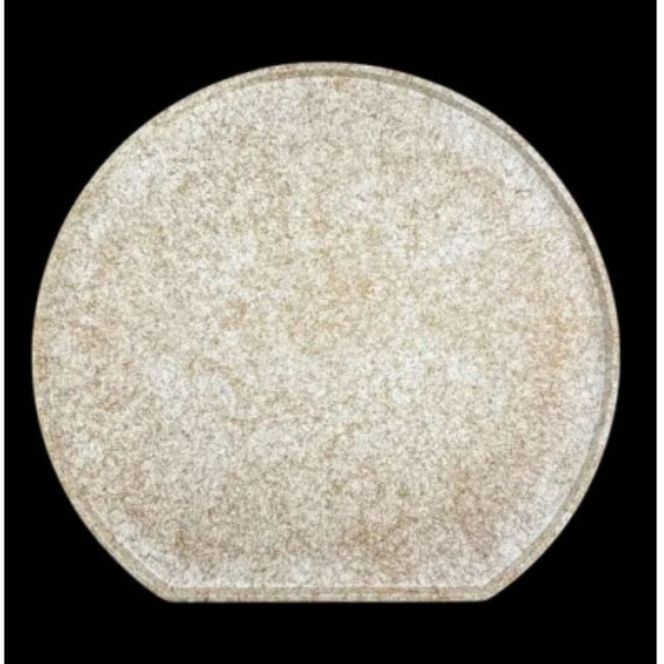 木製 半月トレイ 乱糸（マット仕上げ）純白［NF72］ 303446_CU90036VC03