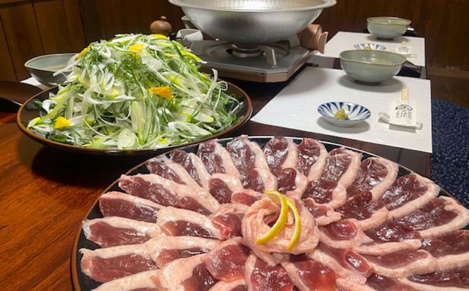【平日ランチ限定】店舗貸し切り！〆の十割そばまでゆっくり味わう そば庄特製 鴨鍋コース 20名様 チケット / 鴨鍋 出石そば 鴨ロース 九条ねぎ 十割そば 出石蕎麦 そば ソバ 蕎麦 但馬 国産 そば庄【年末年始、GW、お盆など連休期間・11月はご利用不可】