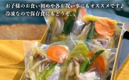 糸島産 天然 真鯛 と 野菜 の 本格 スープ 4食入 《糸島》【徳栄丸】 [APD004]