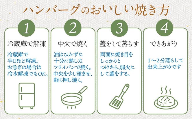 びらとり和牛・黒豚合い挽きハンバーグ 180g×5枚 BRTC009