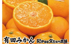 【予約受付】ブランド有田みかん　秀品2.8kg/サイズお任せ　※2026年10月中旬～2027年1月中旬頃に順次発送予定（お届け日指定不可）　紀伊国屋文左衛門本舗【sgtb144】