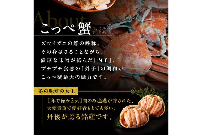 京丹後市より！香箱蟹の甲羅盛り（加工後 甲羅含む重さ約55g前後×5個）　UM00037