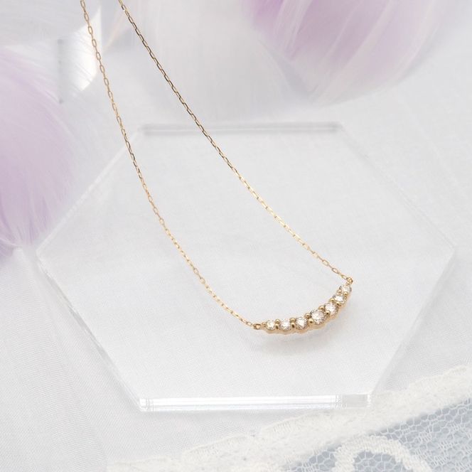 K18 0.30ct ダイヤモンド ペンダントネックレス　HH-019723 SWBT003-G
