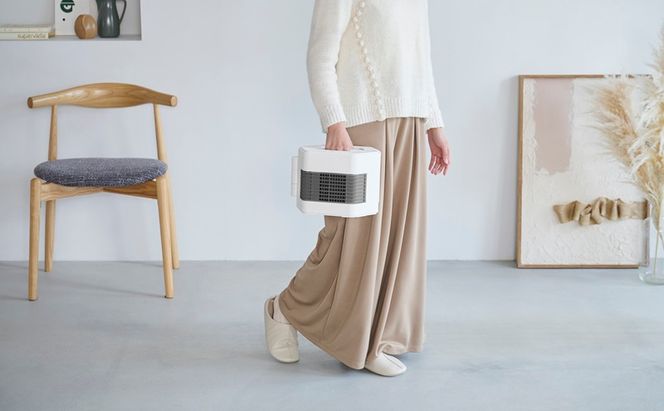 セラミックファンヒーター ACH-MN12A-W ホワイト セラミックヒーター コンパクト アイリスオーヤマ 温風 暖房器具 脱衣所 リビング キッチン 廊下 マルチWAY