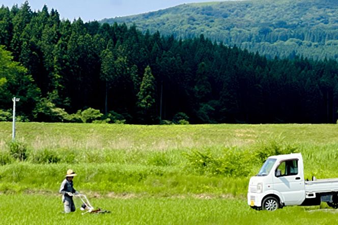 【栽培期間中農薬不使用】令和7年産 あきたこまち 白米 5kg×1袋 ※MOA自然農法実施ほ場|23_nhv-020101