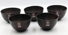 ◇ボコボコ椀　DBR（S）　5個入り［TN217］ 303446_XB90031