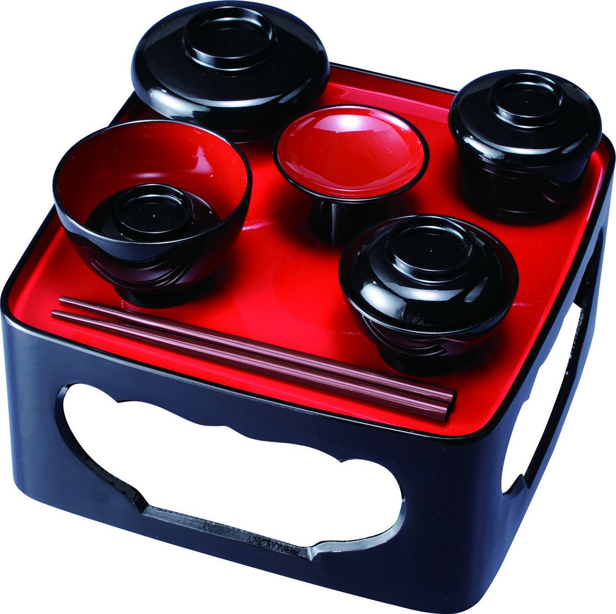 [6.0寸]仏器膳 黒内朱 椀付[YG375] 303446_CC414VC02