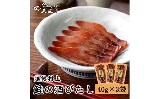 村上岩船 又上 鮭の酒びたし 40g×3袋 1032024