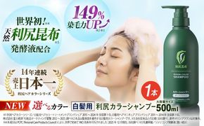 ［白髪用］ 利尻カラーシャンプー 大容量サイズ 糸島市 / 株式会社ピュール ヘアケア シャンプー [AZA065] シャンプー 白髪染め カラーシャンプー 無添加 ノンシリコン 大容量