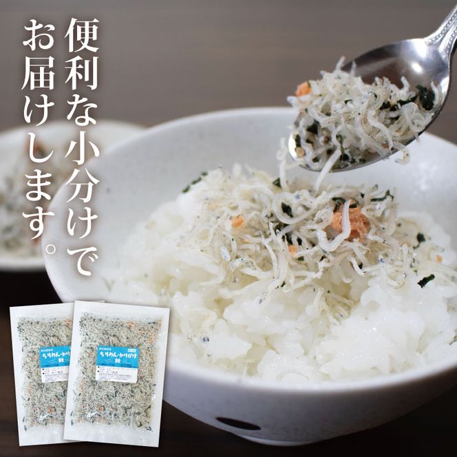 ちりめんじゃこ ふりかけ 鮭 計400g 100g×4パック 南知多篠島産 大一商店 愛知県 南知多町