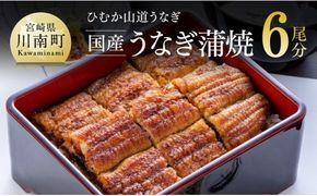 うなぎ【名店の味！宮崎県産鰻】 ひむか山道うなぎ蒲焼６尾分（780ｇ以上） 【 魚介類 国産 鰻 惣菜 かば焼き 】ⅡⅤ [B08413]
