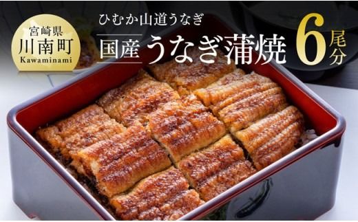 うなぎ【名店の味！宮崎県産鰻】 ひむか山道うなぎ蒲焼６尾分（780ｇ以上） 【 魚介類 国産 鰻 惣菜 かば焼き 】ⅡⅤ [B08413]