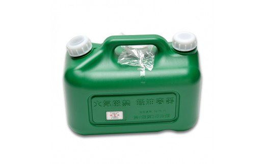 10Lポリタンク軽油缶（緑）　004IT02N.