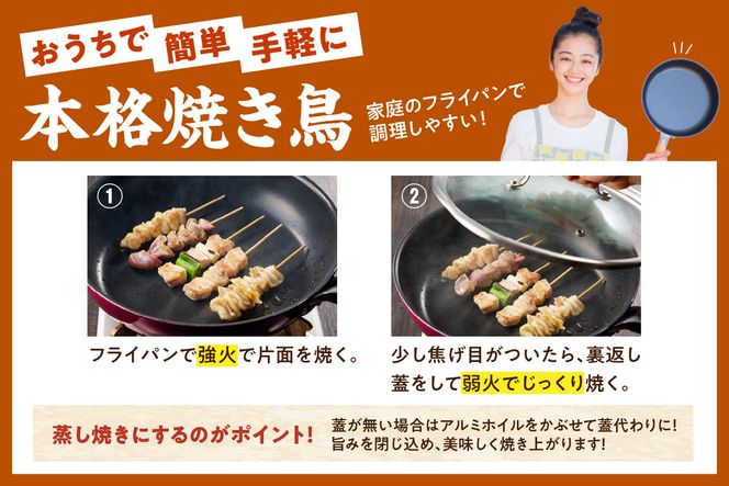 国産焼き鳥セット 2種盛り合わせ50本（もも、ももねぎま）　美味い ホームパーティー BBQ バーベキュー ソロキャンプ お取り寄せ 送料無料 返礼品　KN00012