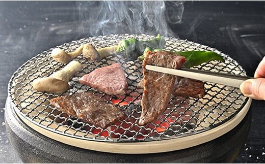 【森三商会】4等級以上の未経産雌牛限定　近江牛赤身焼肉500g（モモ）【GM13W】（国産牛　和牛　ブランド牛　ブランド和牛　黒毛和牛　牛肉　肉　高級　人気　おすすめ　神戸牛　松阪牛 に並ぶ 日本三大和牛 近江牛）