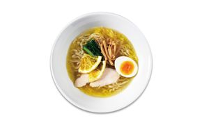 甘夏×むなかた鶏が全開の『甘夏香る塩ラーメン』3食セット【鷹羽屋】_HA1979 ラーメン 塩 むなかた鶏 甘夏 福岡県宗像市 宗像市 福岡 宗像