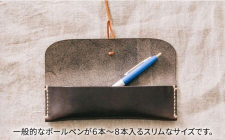 DURAM ペン ケース / 筆箱 本革 レザー 7018 糸島市 / Duram Factory ドゥラムファクトリー[AJE034]